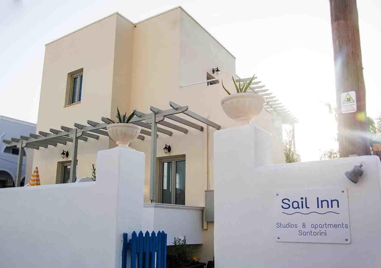 Sail Inn Studios & Apartments Kamari  Luaran gambar
